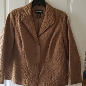 *3 for $25*  Requirements Women's Brown Jacket - Size 1X